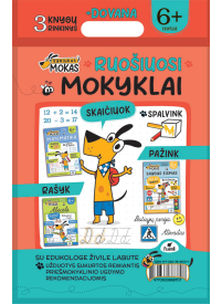 Šuniukas Mokas. Ruošiuosi mokyklai. Knygelių rinkinys. 6 + metai1{IMAGE}
