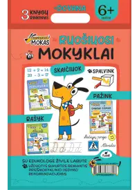 Šuniukas Mokas. Ruošiuosi mokyklai. Knygelių rinkinys. 6 + metai1{IMAGE}