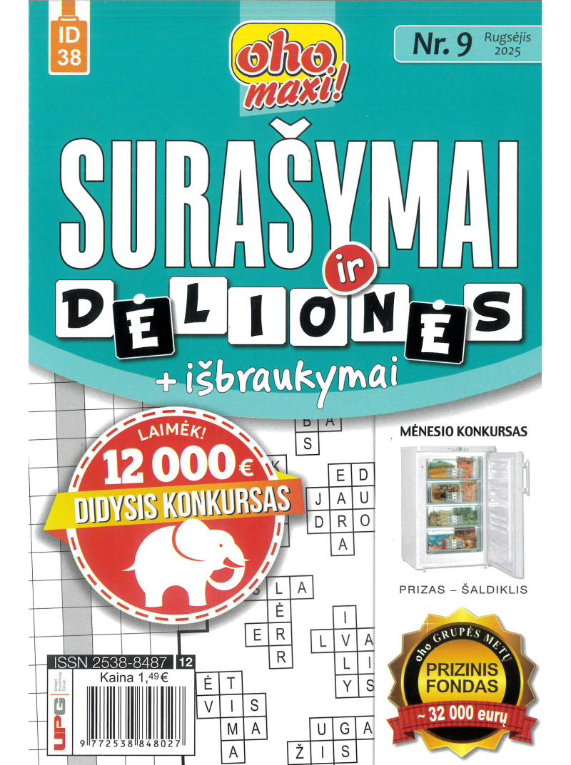 ID38 Oho maxi! Surašymai ir dėlionės1{IMAGE}
