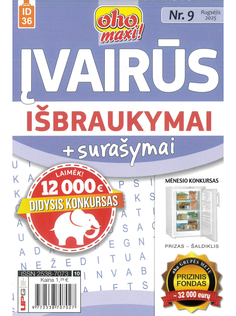 ID36 Oho maxi! Įvairūs išbraukymai+surašymai1{IMAGE}
