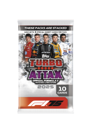 Formula 1 2025 Turbo Attax kolekcinės kortelės1{IMAGE}