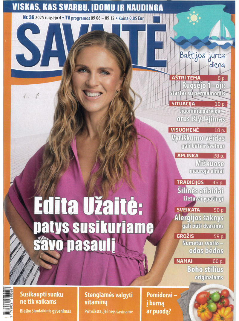 Savaitė (3 mėn. prenumerata)1{IMAGE}