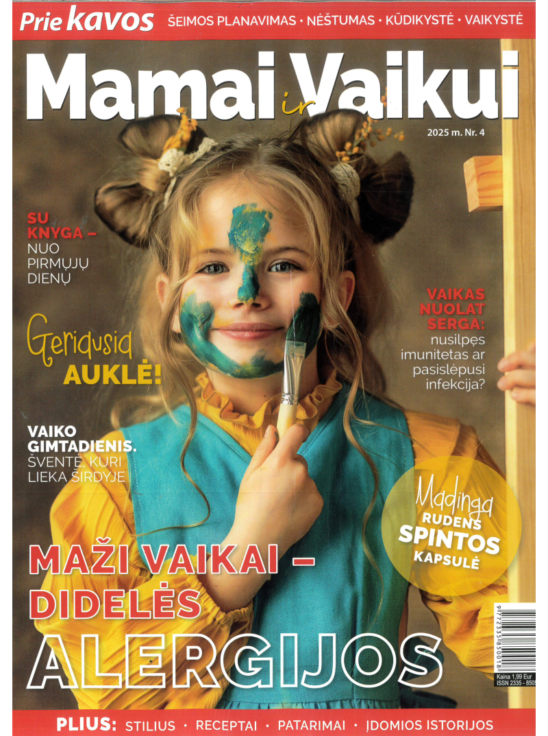 Prie kavos pataria. Mamai ir vaikui1{IMAGE}