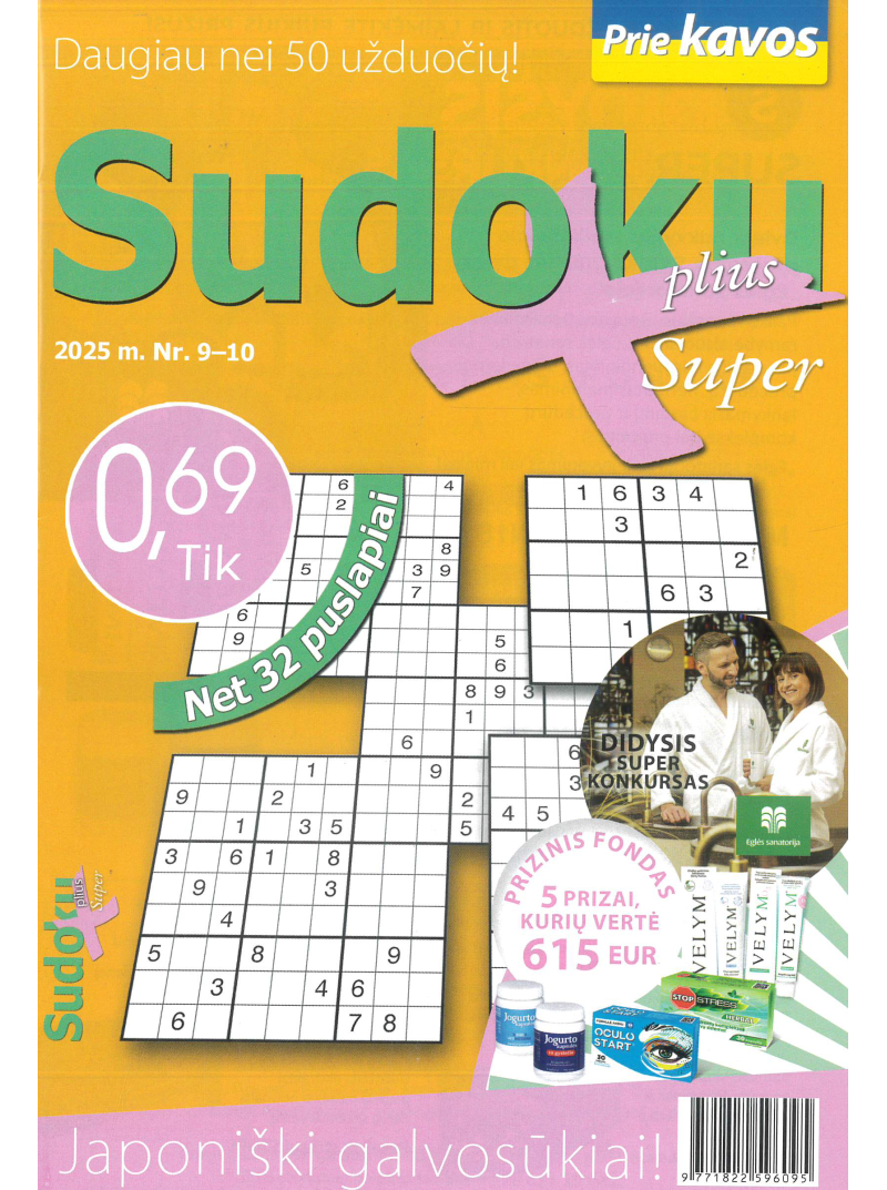 Prie kavos. Sudoku Super Plius1{IMAGE}