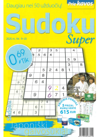 Prie kavos. Sudoku Super1{IMAGE}