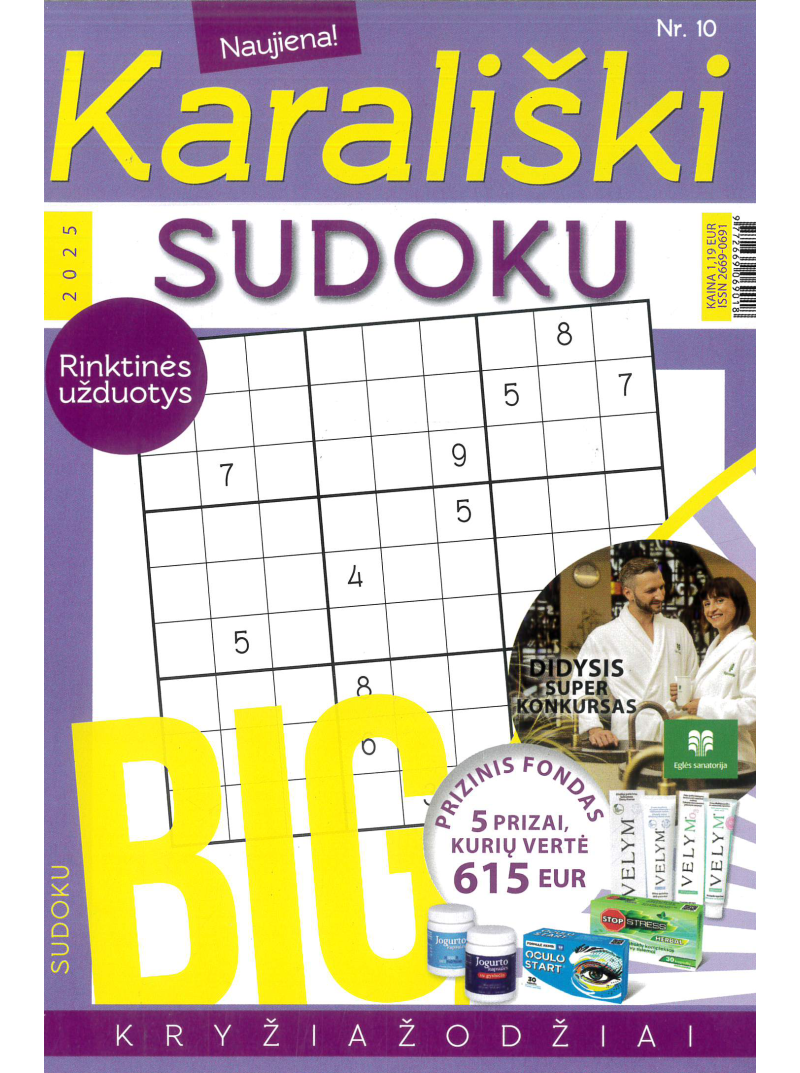 Karališki. Sudoku. BIG1{IMAGE}