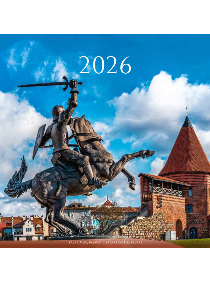 2026 Kalendorius. Lietuvos pilys ir dvarai1{IMAGE}