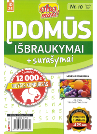 ID26 Oho maxi! Įdomūs išbraukymai + surašymai1{IMAGE}