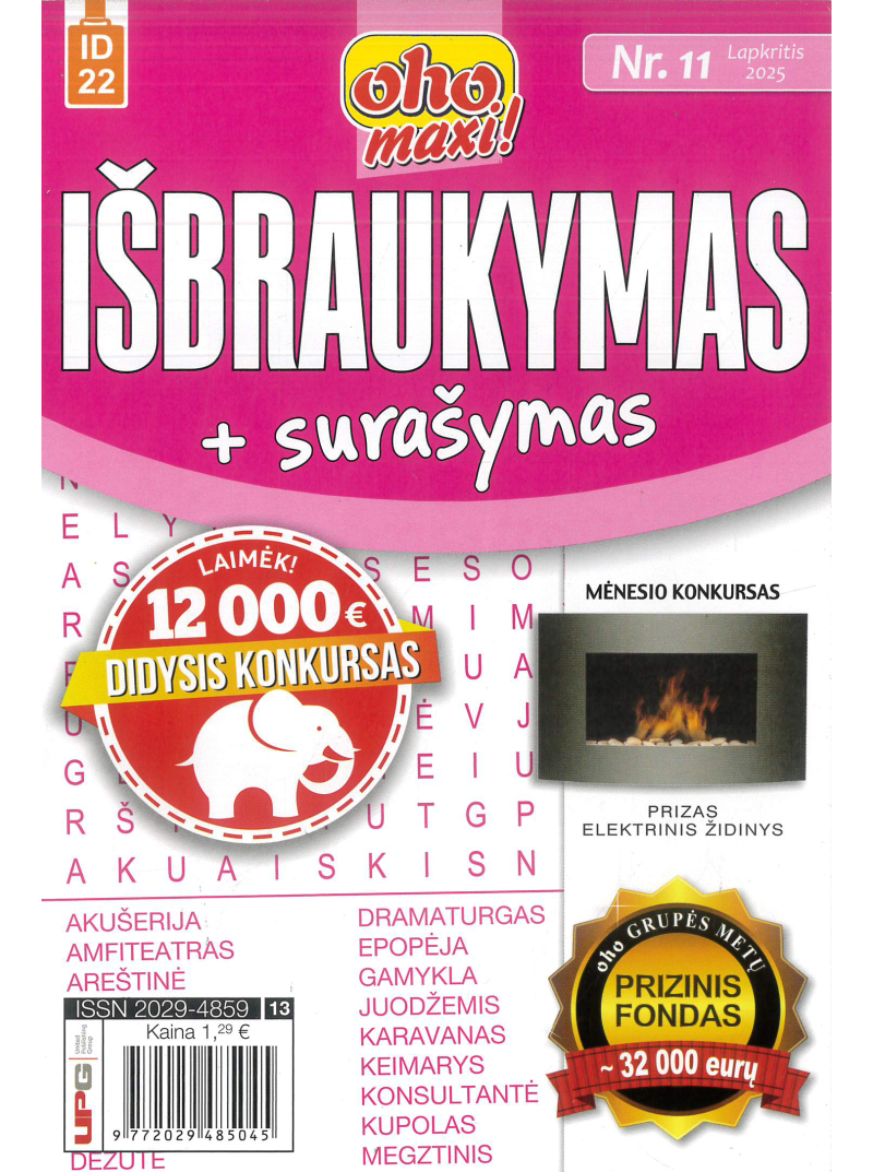 ID22 Oho maxi! Išbraukymas+surašymas1{IMAGE}