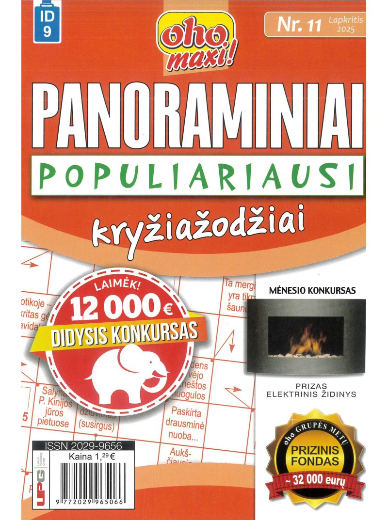 ID09 Oho maxi! Panoraminiai populiariausi kryžiažodžiai1{IMAGE}