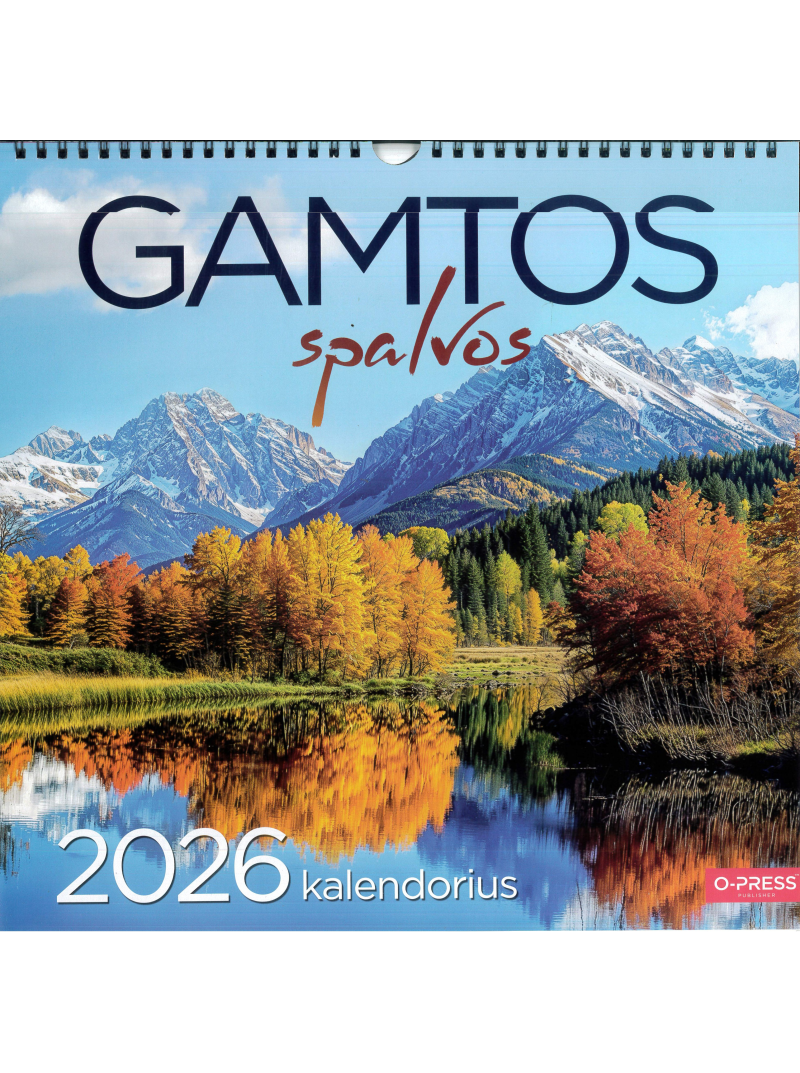 2026 kalendorius. Gamtos spalvos1{IMAGE}