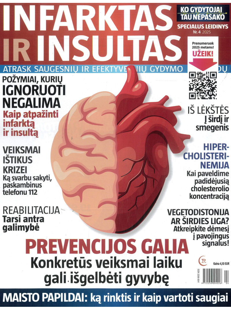 Ko gydytojai tau nepasako. Infarktas ir insultas1{IMAGE}