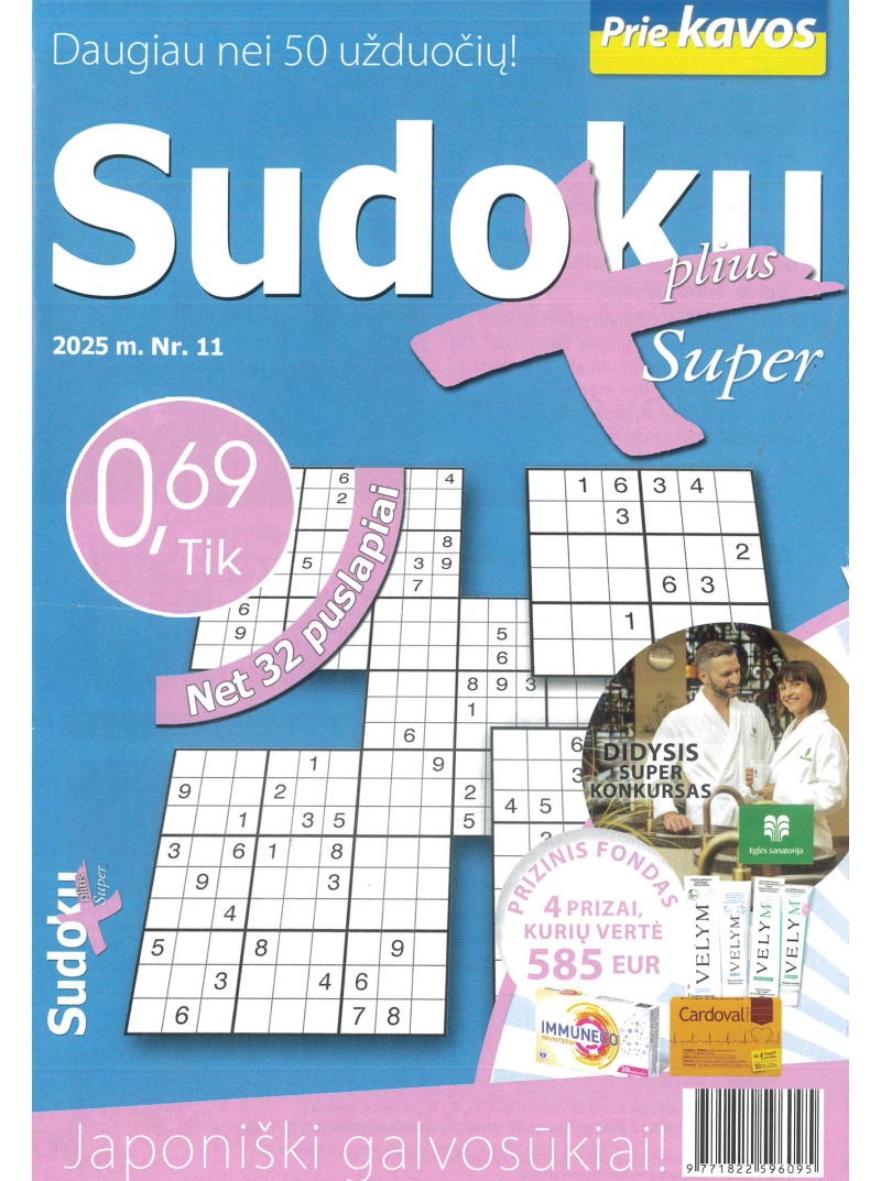 Prie kavos. Sudoku Super Plius1{IMAGE}