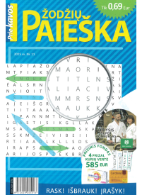 Prie kavos. Žodžių paieška1{IMAGE}