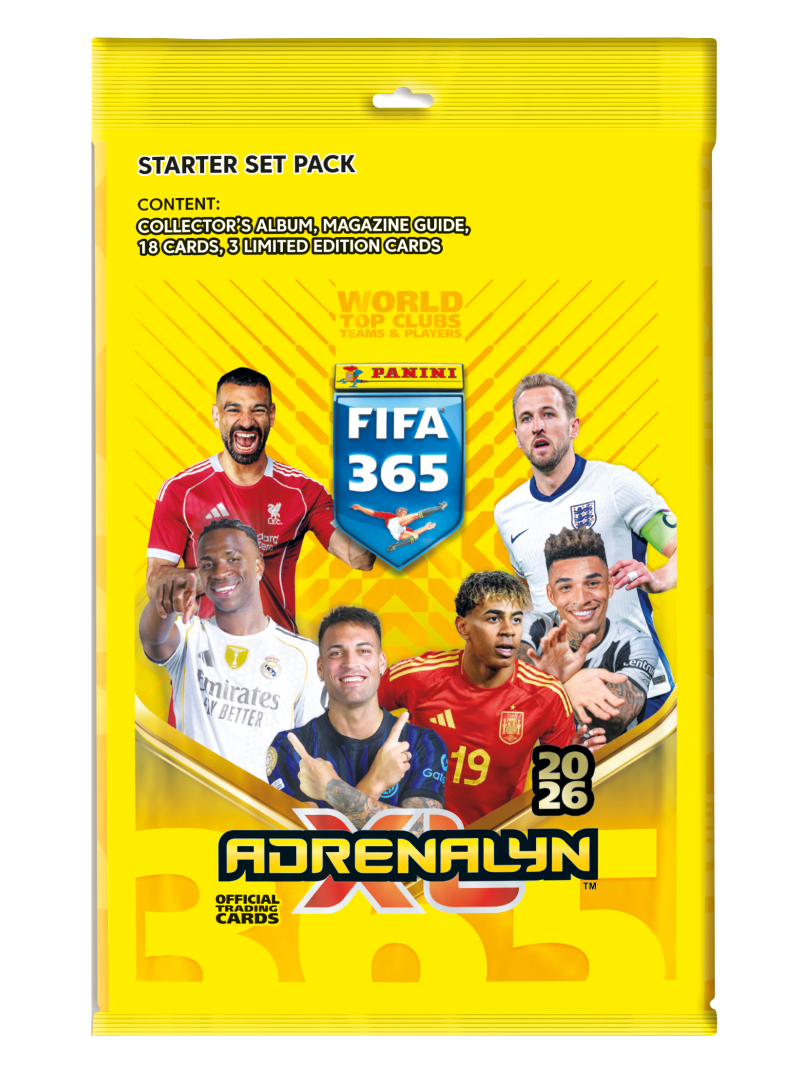 FIFA 365 Adrenalyn XL 2026 Starter Pack1{IMAGE}