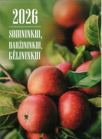 2026 Plėšomas sieninis kalendorius. Sodininkui, daržininkui, gėlininkui1{IMAGE}