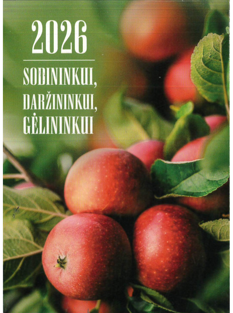 2026 Plėšomas sieninis kalendorius. Sodininkui, daržininkui, gėlininkui1{IMAGE}