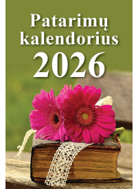 2026 Patarimų kalendorius. Plėšomas1{IMAGE}