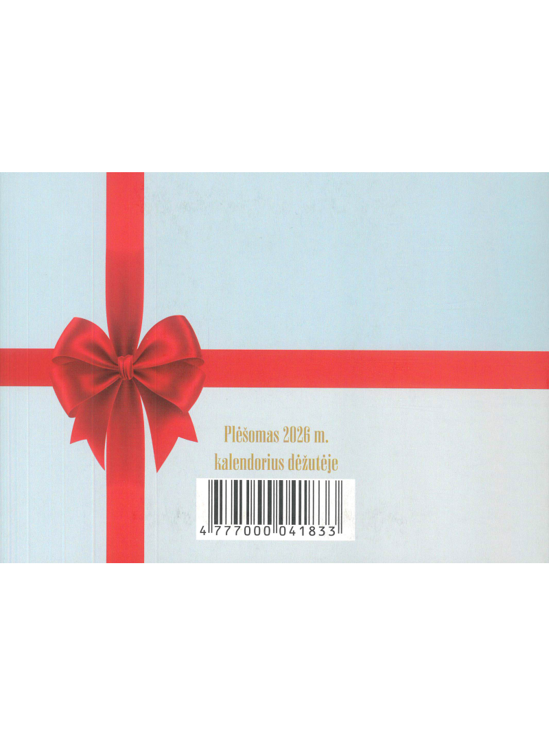 Plėšomas 2026 kalendorius dėžutėje. Visiems1{IMAGE}