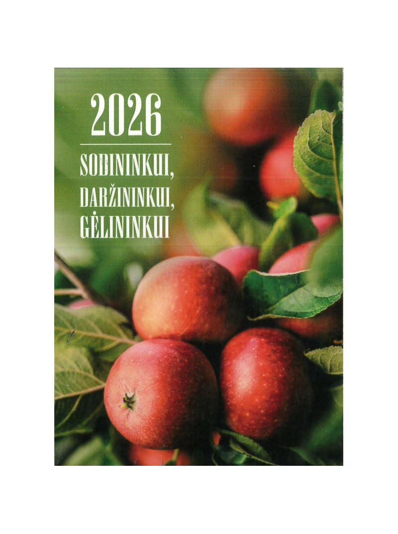 Plėšomas 2026 kalendorius dėžutėje. Sodininkui, daržininkui, gėlininkui1{IMAGE}