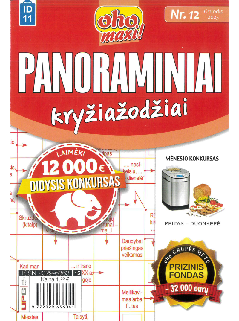 ID11 Oho maxi! Panoraminiai kryžiažodžiai1{IMAGE}