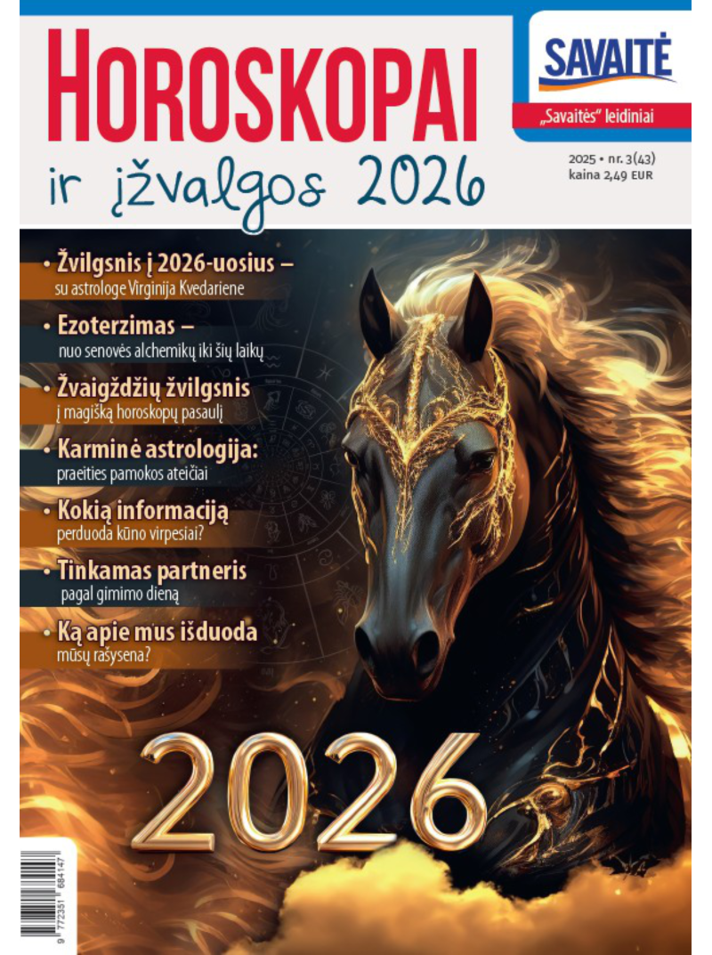 Savaitės leidiniai. Horoskopai ir įžvalgos 20261{IMAGE}