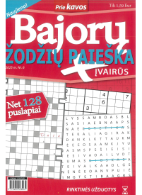 BAJORŲ žodžių paieška. Įvairūs1{IMAGE}