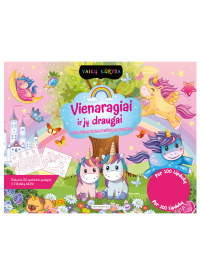 Vienaragiai ir jų draugai. Spalvinimo bloknotas1{IMAGE}