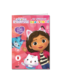 Gabbys Dollhouse. Spalvink1{IMAGE}