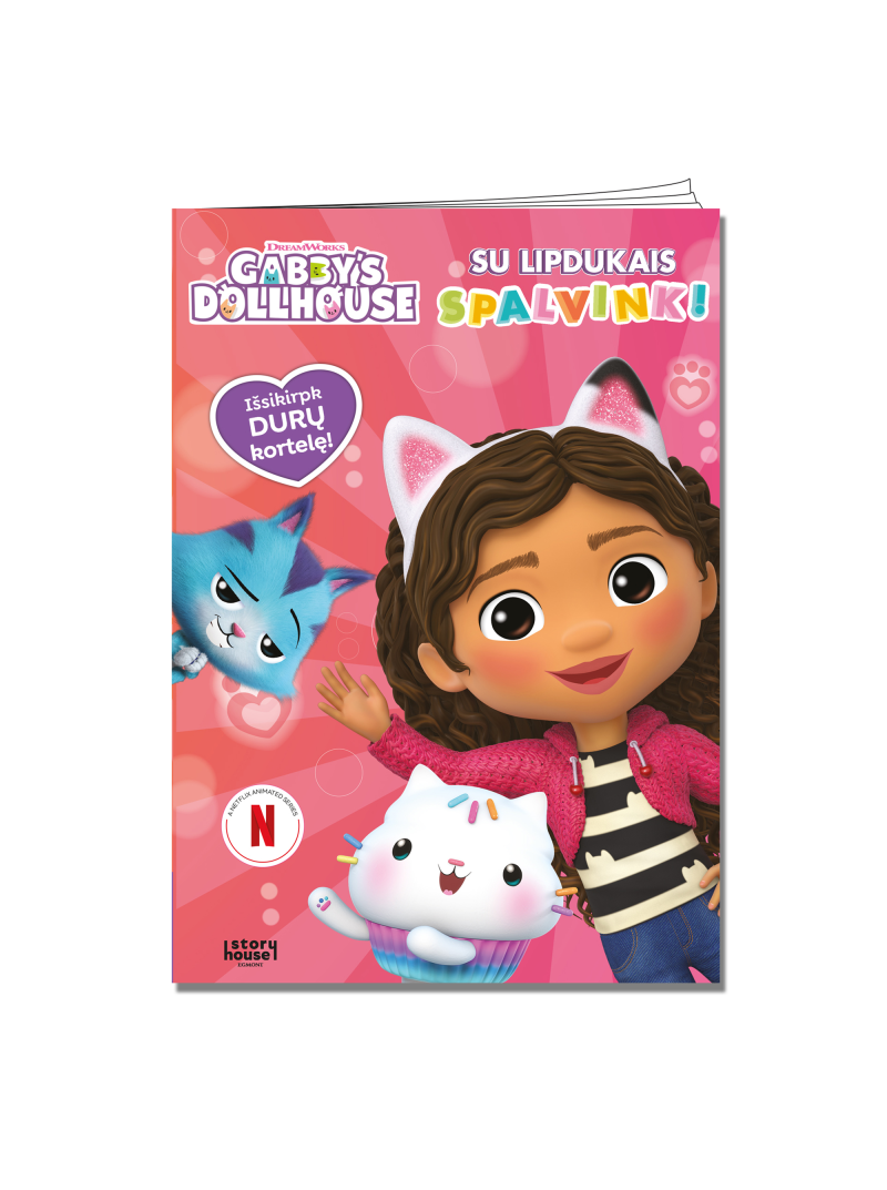 Gabbys Dollhouse. Spalvink1{IMAGE}