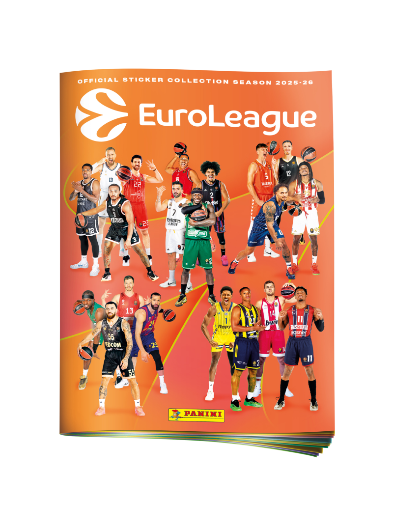 EuroLeague lipdukų albumas 2025/20261{IMAGE}