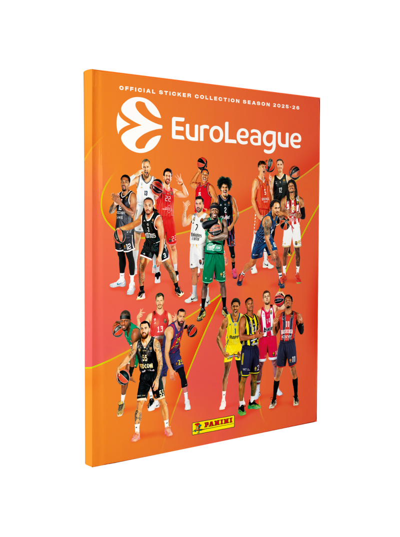 EuroLeague albumas 2025/2026 kietu viršeliu1{IMAGE}