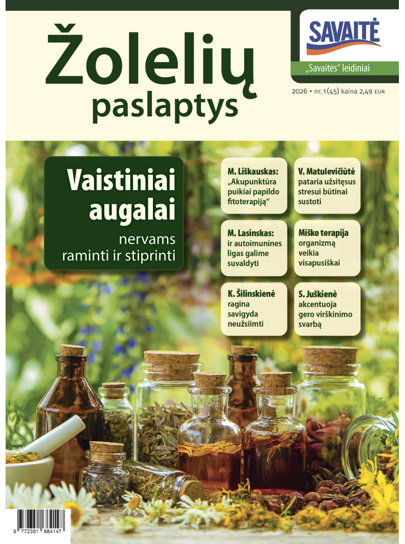 Savaitės leidiniai. Žolelių paslaptys1{IMAGE}
