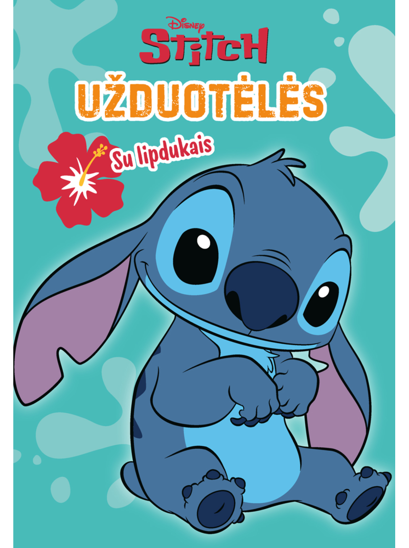 Stitch. Užduotėlės su lipdukais1{IMAGE}