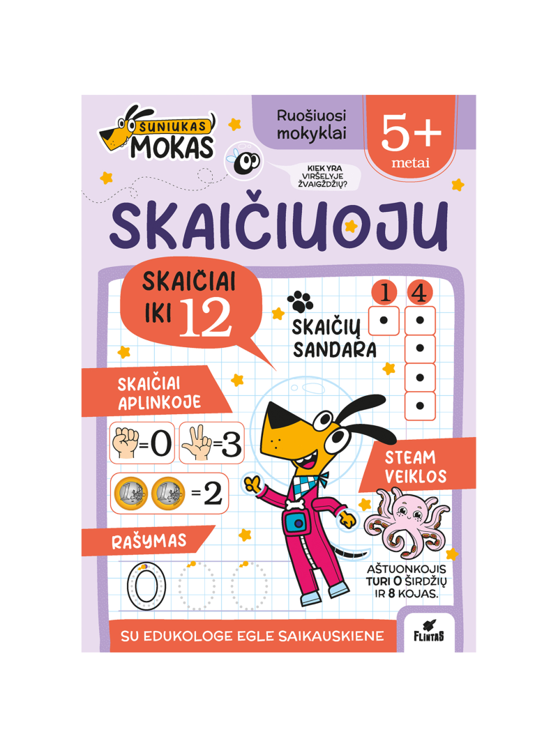 Šuniukas Mokas. Skaičiuoju1{IMAGE}