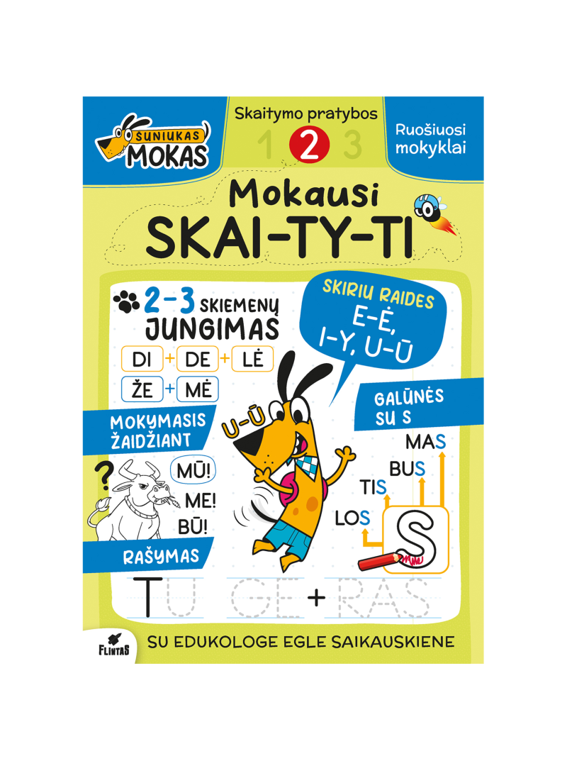 Šuniukas Mokas. Mokausi skaityti (2 dalis)1{IMAGE}