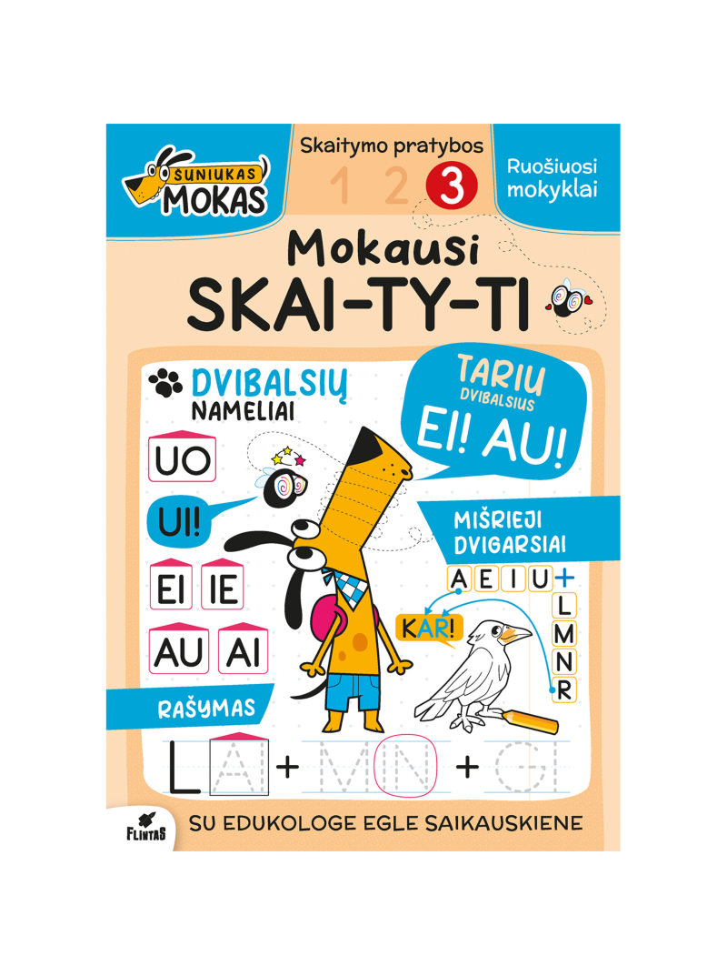 Šuniukas Mokas. Mokausi skaityti (3 dalis)1{IMAGE}