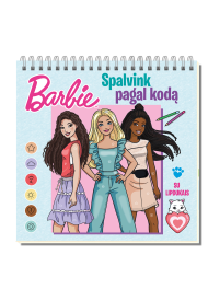 Barbie. Spalvink pagal kodą1{IMAGE}