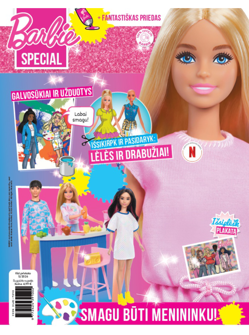 Kid pristato. Barbie Special1{IMAGE}
