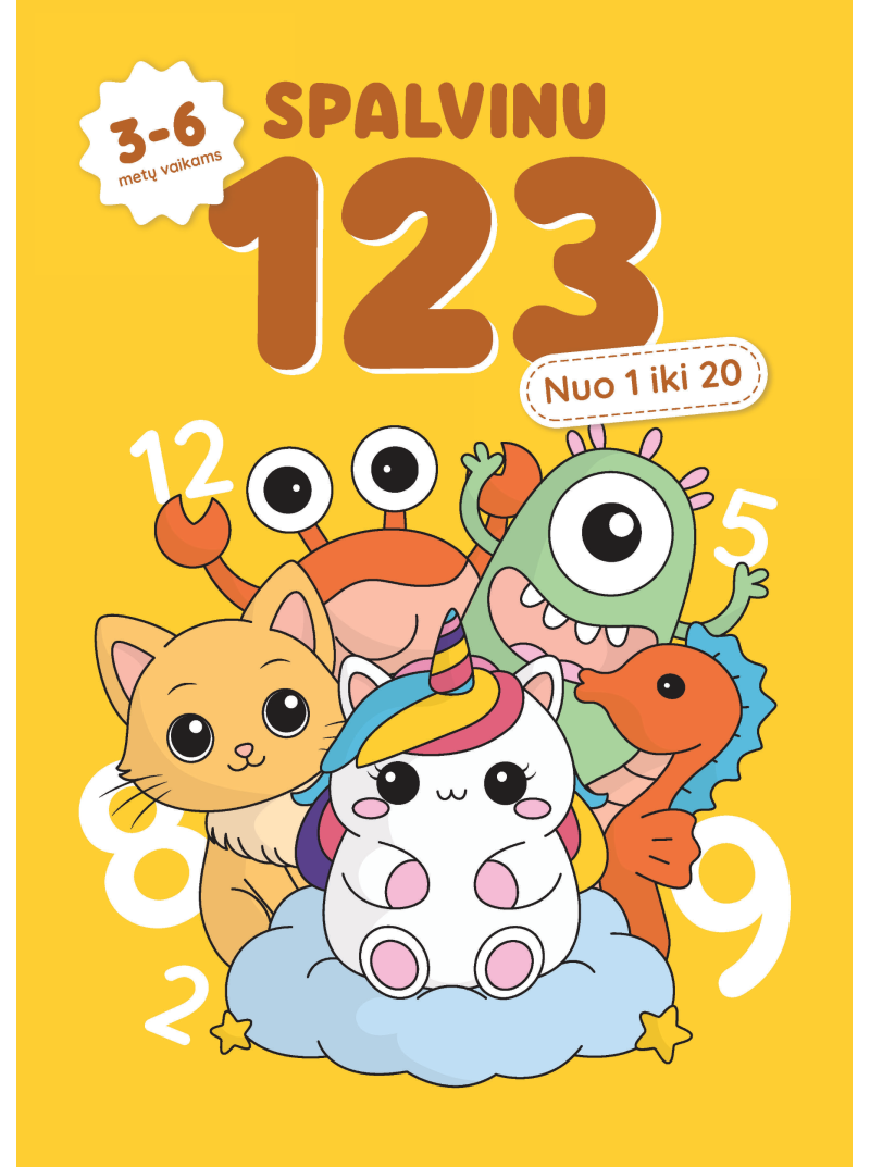 Spalvinu 123. Nuo 1 iki 201{IMAGE}