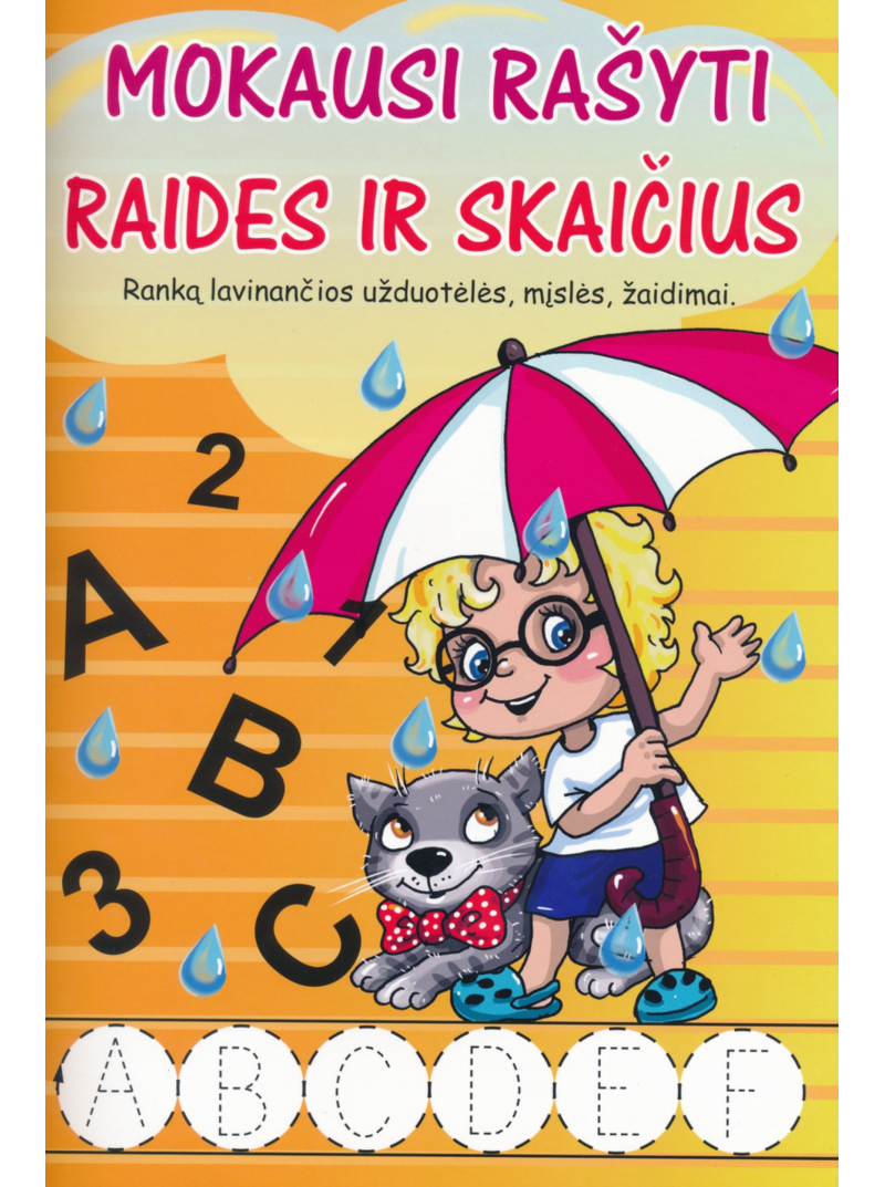 Mokausi rašyti raides ir skaičius1{IMAGE}