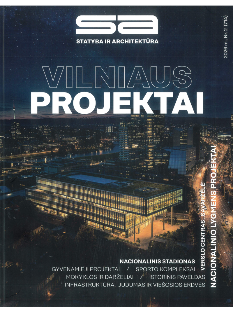 Statyba ir architektūra. Vilniaus projektai1{IMAGE}
