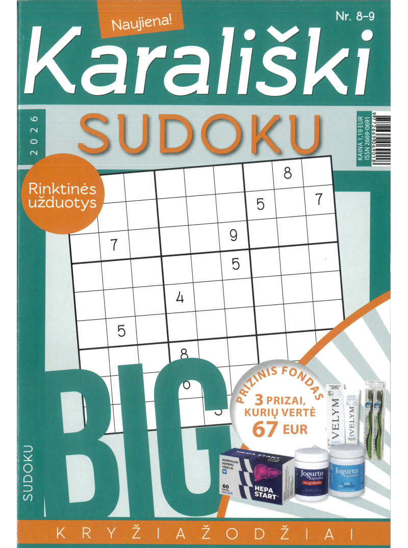 Karališki. Sudoku. BIG1{IMAGE}