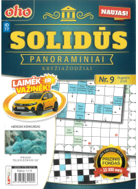 ID77 Oho. SOLIDŪS panoraminiai kryžiažodžiai1{IMAGE}