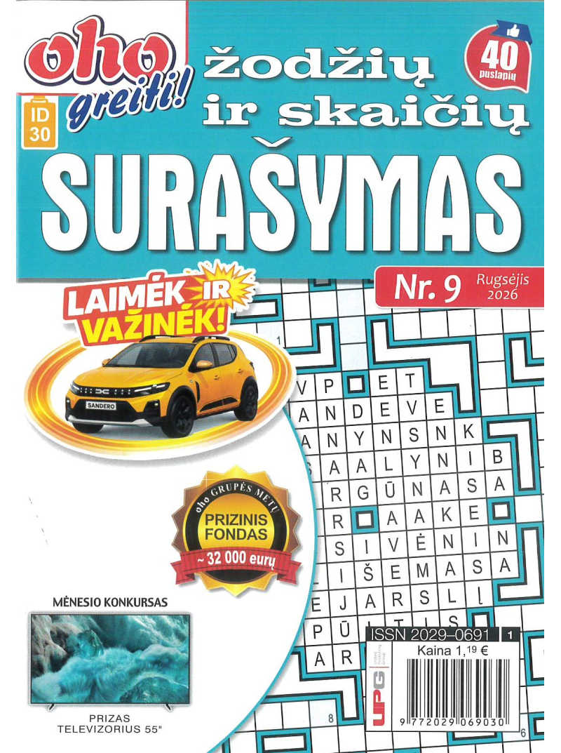 ID30 Oho greiti! Žodžių ir skaičių surašymas1{IMAGE}