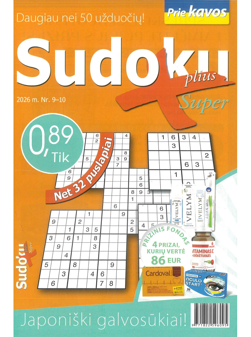 Prie kavos. Sudoku Super Plius1{IMAGE}