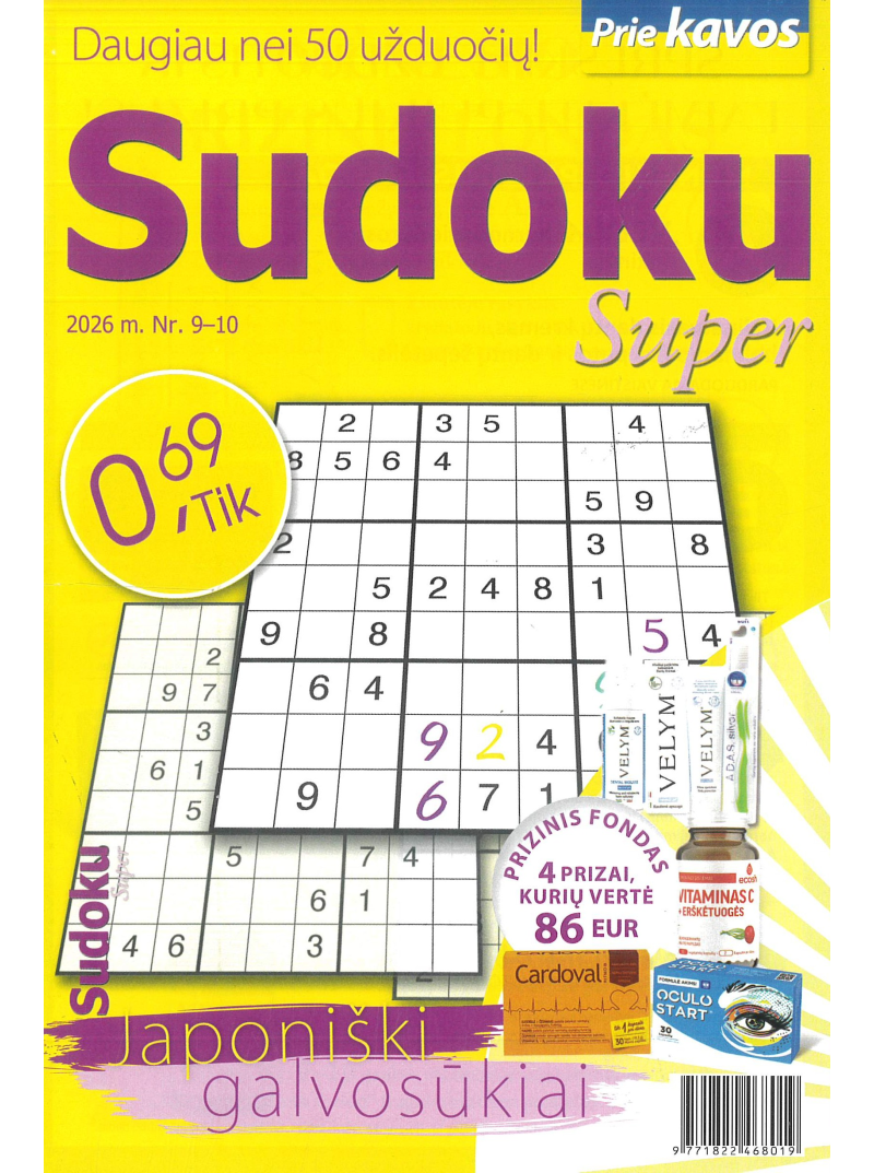 Prie kavos. Sudoku Super1{IMAGE}
