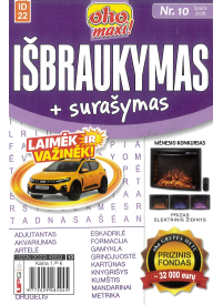 ID22 Oho maxi! Išbraukymas+surašymas1{IMAGE}