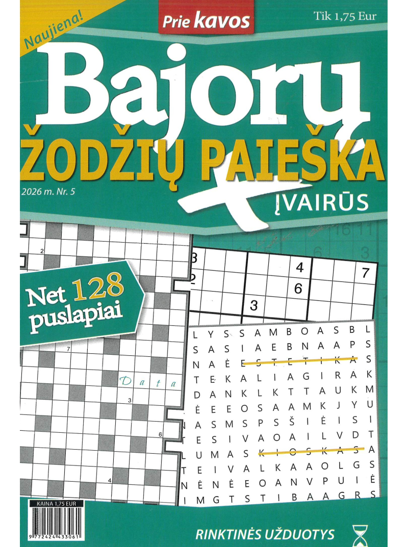 BAJORŲ žodžių paieška. Įvairūs1{IMAGE}
