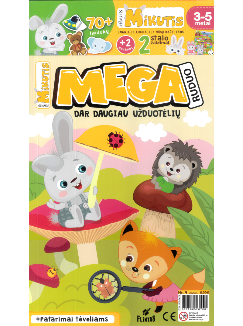 Kiškutis Mikutis Mega rinkinys1{IMAGE}